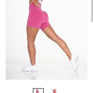 NWOT NVGTN pink biker shorts